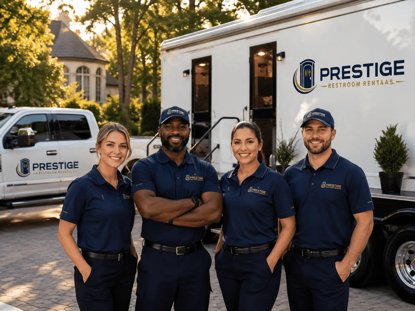 Trusted Luxury Portable Restrooms company in Bellevue, MI